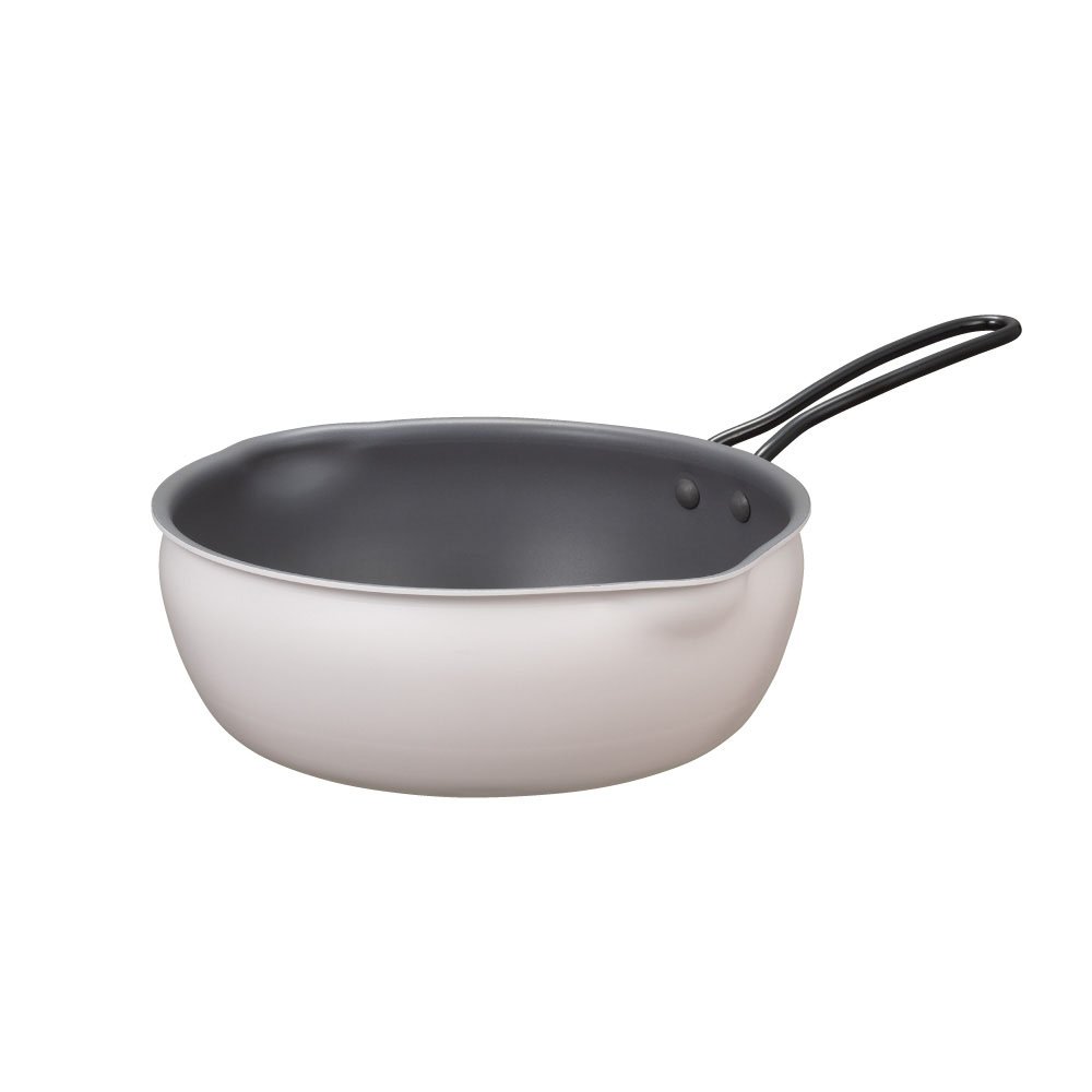 CB Japan copan系列 Aggta 刻度油炸平底深鍋 20cm